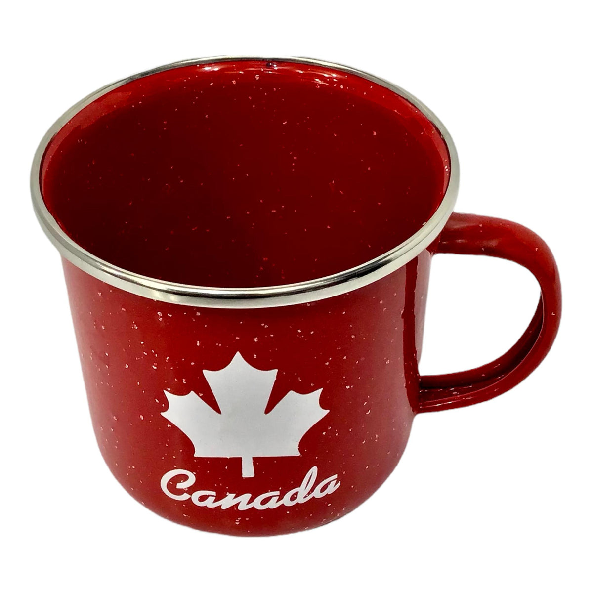 Canada Maple Leaf Tin Mug | Camping and Travel Tin Cup