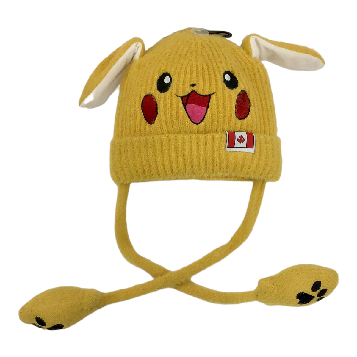 Pikato Beanie Canada Pikachu Hat Rabbit Ear Moving Jumping Hat Funny B