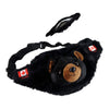 CANADA BLACK BEAR WAIST POUCH PLUSH