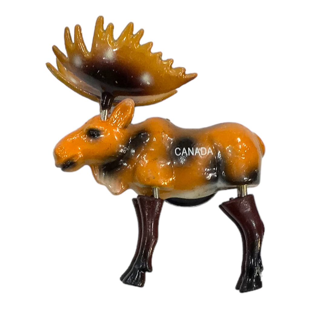 CANADA MOOSE BUBBLE FUNNY MAGNET