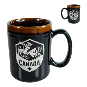 CANADA MOOSE TWO TONE MUG 12oz