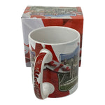 COFFEE MUG MONTREAL LANDMARK VINTAGE TEA CUP W/ MATCHING GIFT BOX 11oz