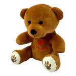 Canada Bear 8” Valved Toy | Soft Stuffed Animal with Canada Red Maple Leaf Design | Light-Weighted Stuffed Animals