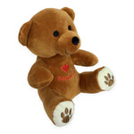 Canada Bear 8” Valved Toy | Soft Stuffed Animal with Canada Red Maple Leaf Design | Light-Weighted Stuffed Animals