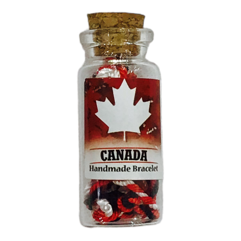 Canada Handmade Bracelet in the Bottle