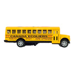 Canada School Bus Toys Metal Die Cast Souvenir Truck Vehicle 5.25 inches
