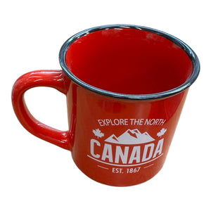 Canada Vintage Mug- Tea Cup- Unique Coffee Mug