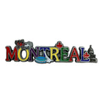 Fridge Magnet Montreal Scene Metal Aimant