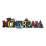 Fridge Magnet Montreal Scene Metal Aimant