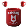 HEART HANDLE MUG - CANADA RED TEA / COFFEE CUP 11oz