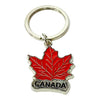 KEYCHAIN CANADA RED MAPLE LEAF KEY RING