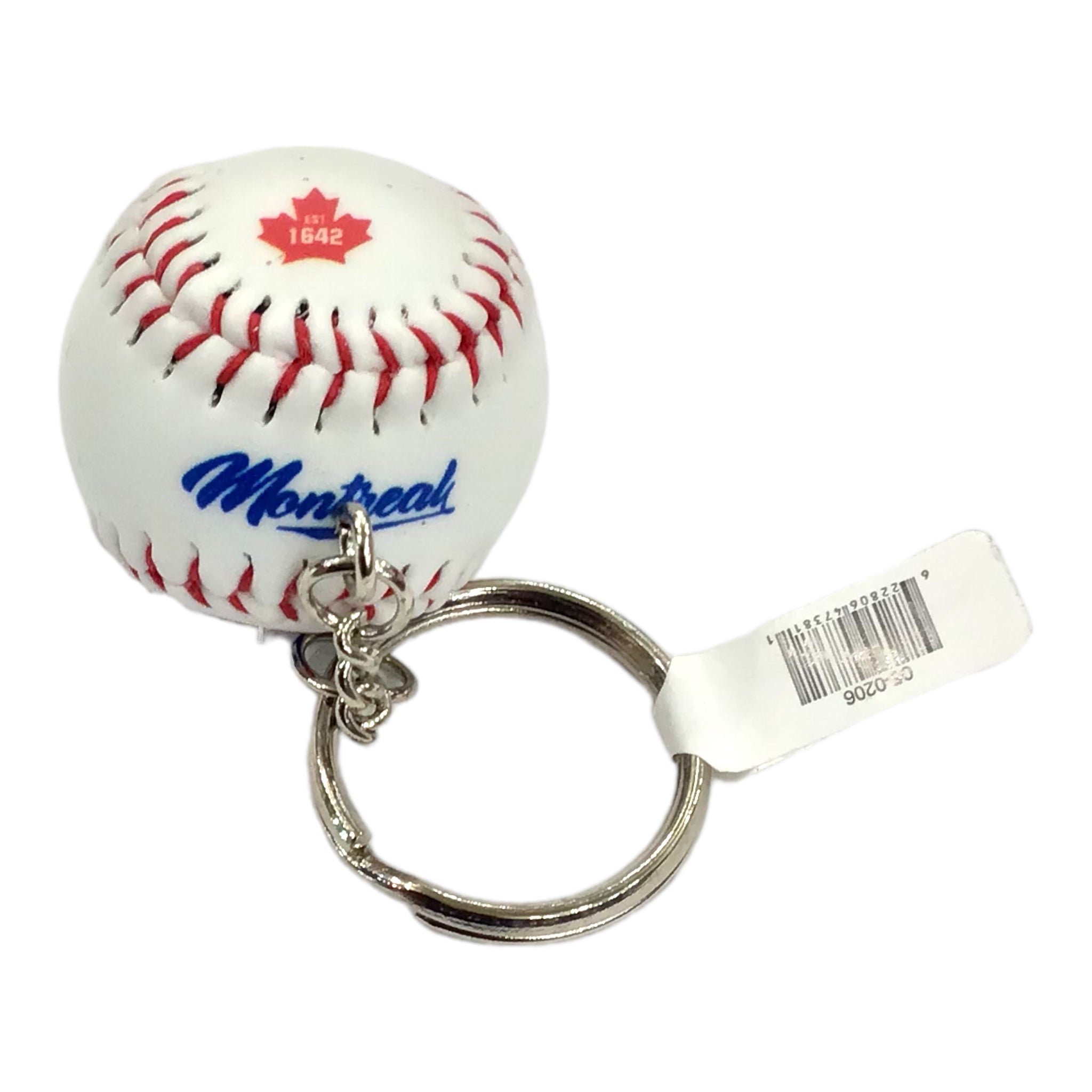 KEYCHAIN MONTREAL BASEBALL KEY TAG