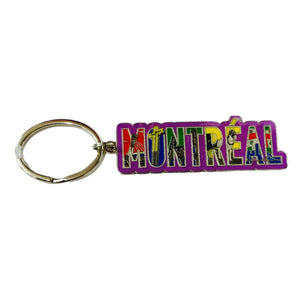 KEYCHAIN MONTREAL SOUVENIR