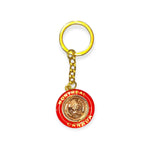 Keychain - Montreal Canada Lucky Penny Spinning Keyring - Metal Diecast Key Holder