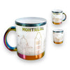 MONTREAL GLASS MUG 11oz Electroplating