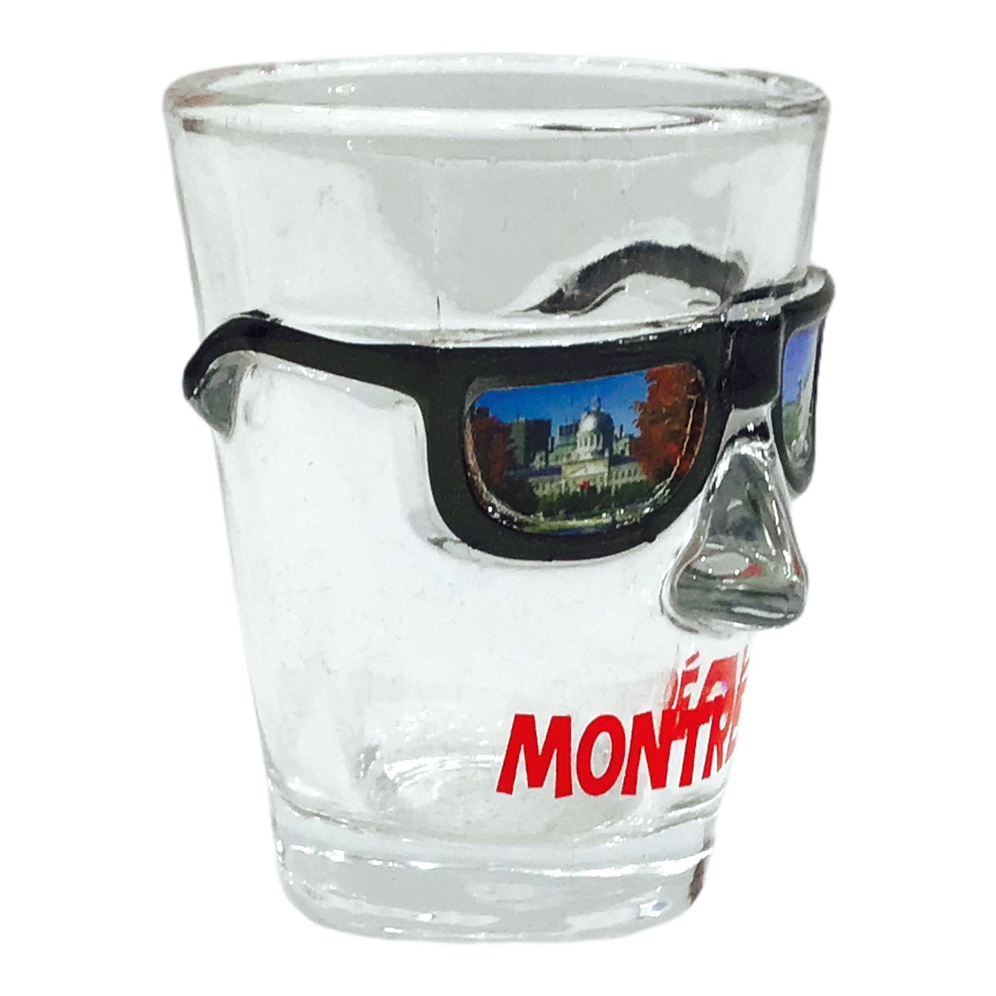 MONTREAL SUNGLASS SCENIC SHOT GLASS