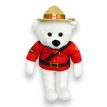 MOUNTIE STUFFED ANIMAL 11” RCMP SERGEANT POLAR BEAR CANADIAN PLUSH