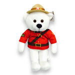 MOUNTIE STUFFED ANIMAL 11” RCMP SERGEANT POLAR BEAR CANADIAN PLUSH