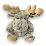 Montreal Plush Moose Stuffed Animal - Soft Huggable Moose, Adorable Playtime Plush Toy, Wild Life Cuddle Souvenir Gifts for Kids and Adults - 10 Inches