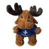 Moose Stuffed Animal Plush 10” with Québec Hoodie