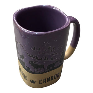 Mug Canada Scene Two Colour Souvenir Coffee Cup