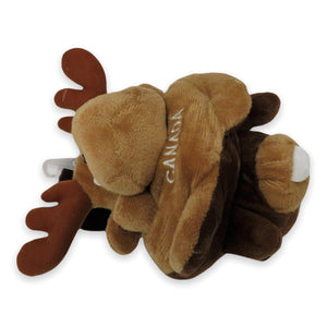 Reversible Plushie Toys Canada Moose and Beaver or Moose and Bear Double Sided Flip Plush Toy Mood Plush Reversible Doll Soft Stuffed Animal Dolls Show Your Mood Great Gift for Kids Adults