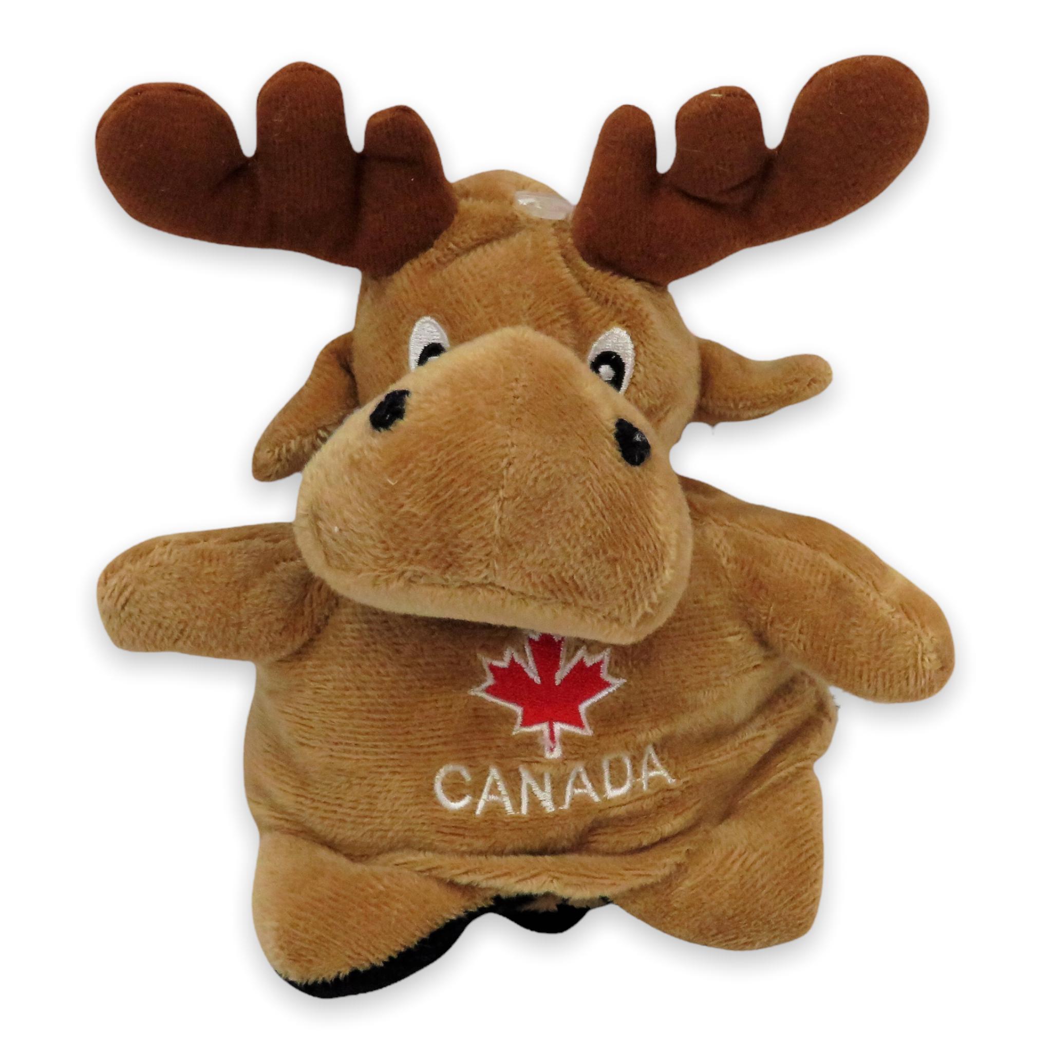 Reversible Plushie Toys Canada Moose and Beaver or Moose and Bear Double Sided Flip Plush Toy Mood Plush Reversible Doll Soft Stuffed Animal Dolls Show Your Mood Great Gift for Kids Adults