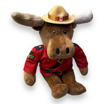 The Stuffed Animal House RCMP Canada Mounted Police Moose Plush Stuffed Toy - 14" RCMP SERGEANT MOOSE