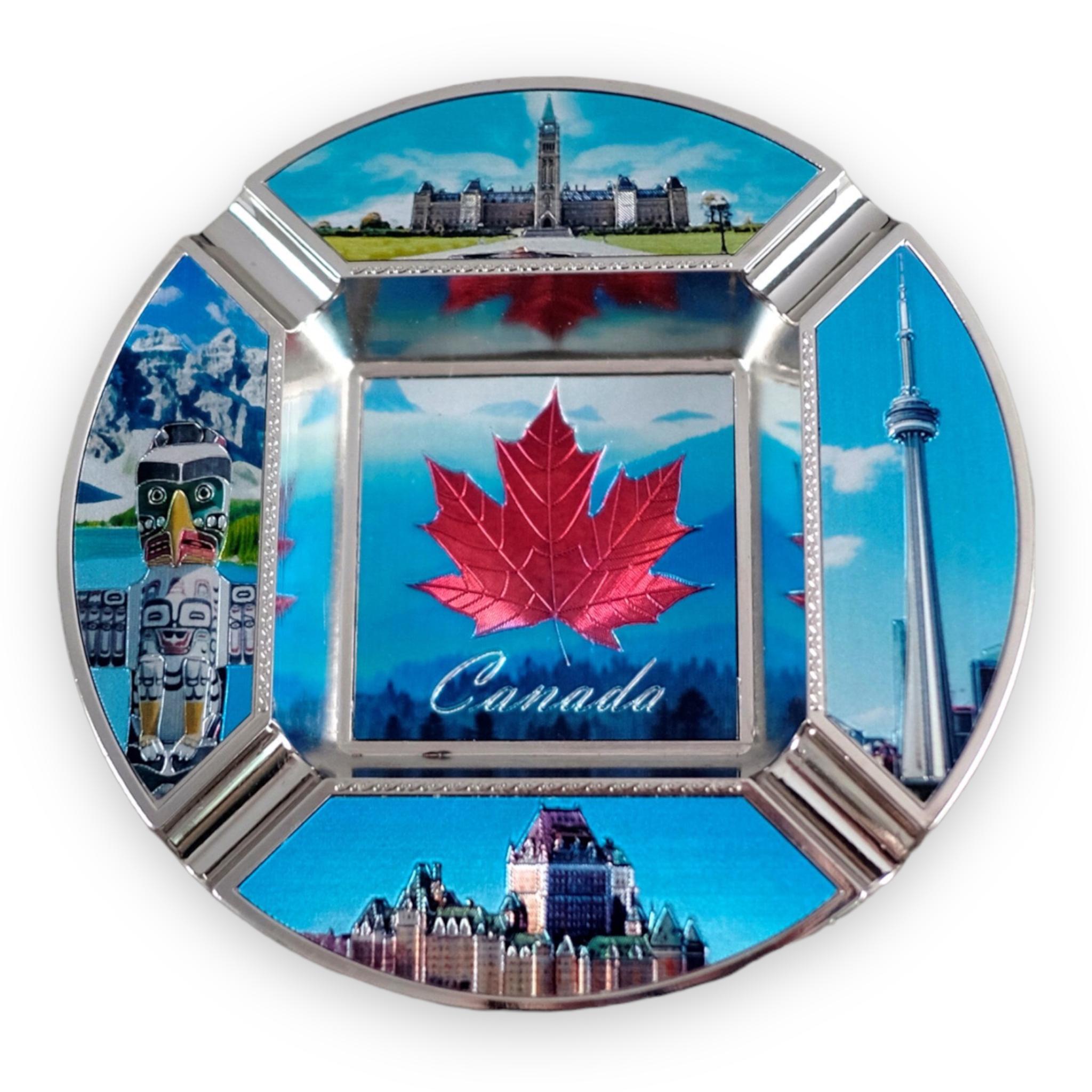 Ashtray Canada Scenic - Souvenir Ashtray 4.5 inches