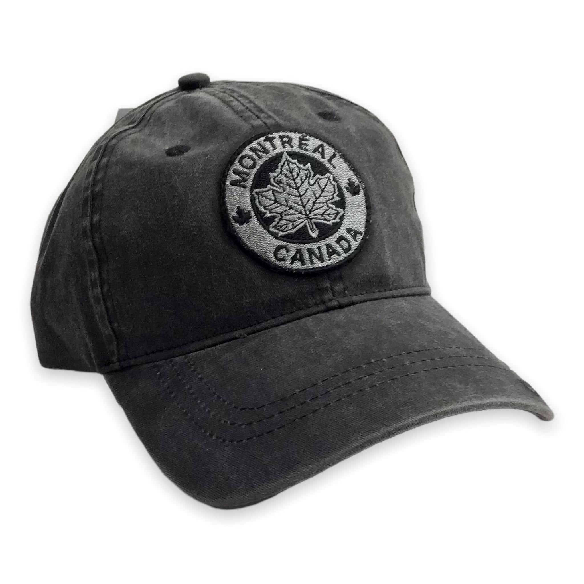 Baseball Cap Montreal Canada Vintage Circle Embroidery Appliqué Free Adjustable Casual Hat
