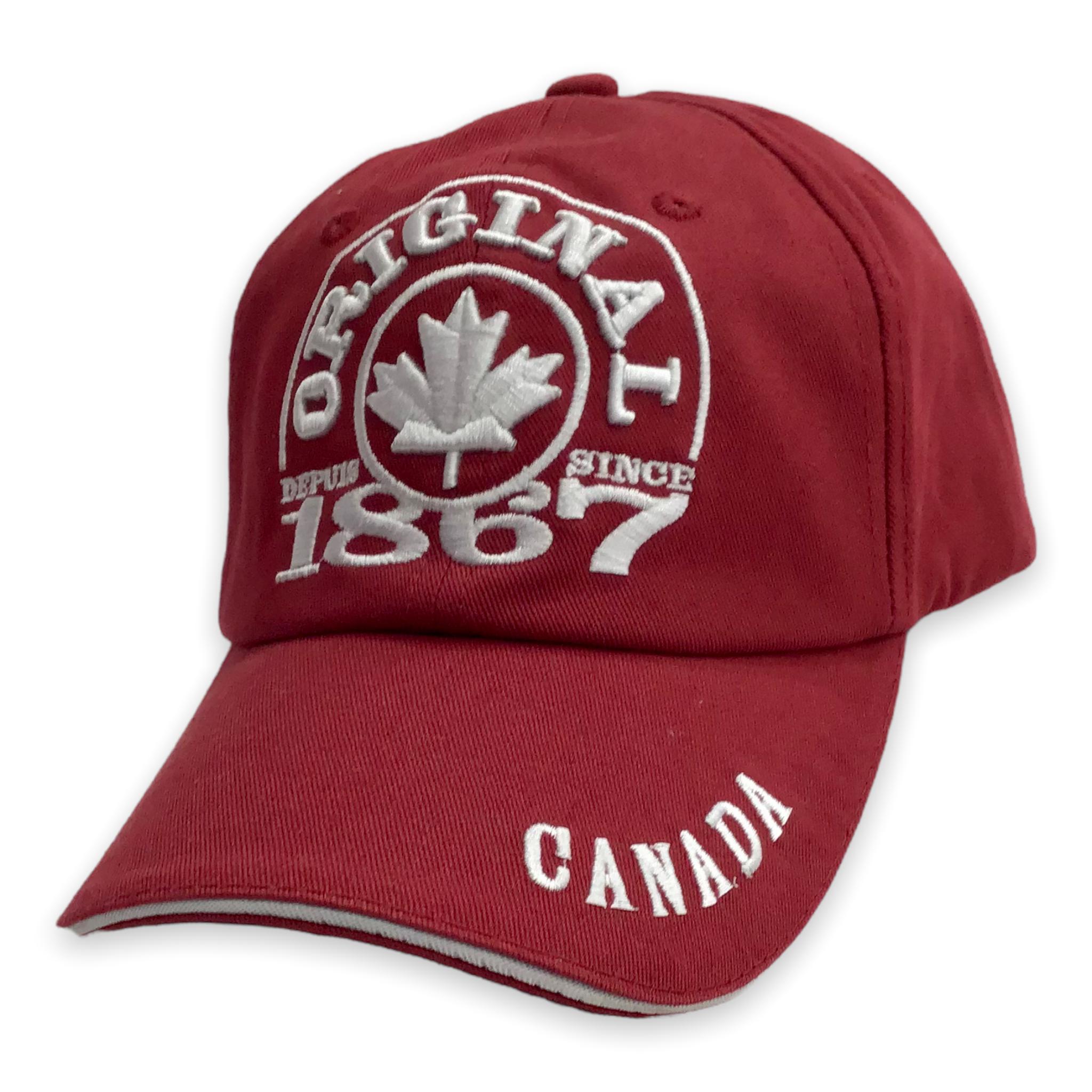 Baseball Cap - Original Since 1867 Canada Adjustable Hat
