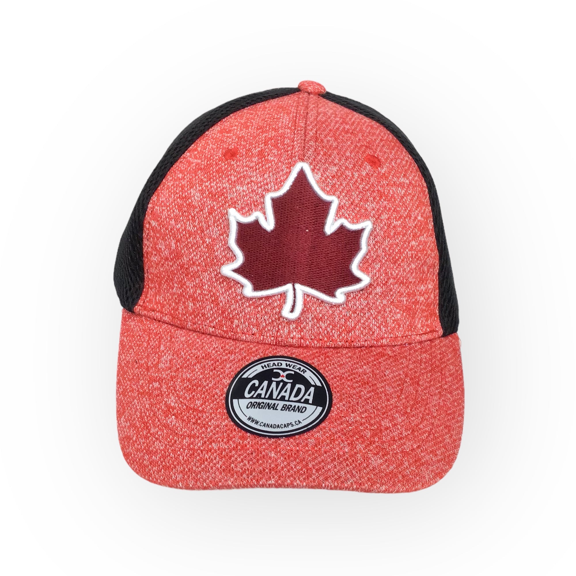 Baseball Cap Red Maple Leaf Original Adjustable Mesh Hat