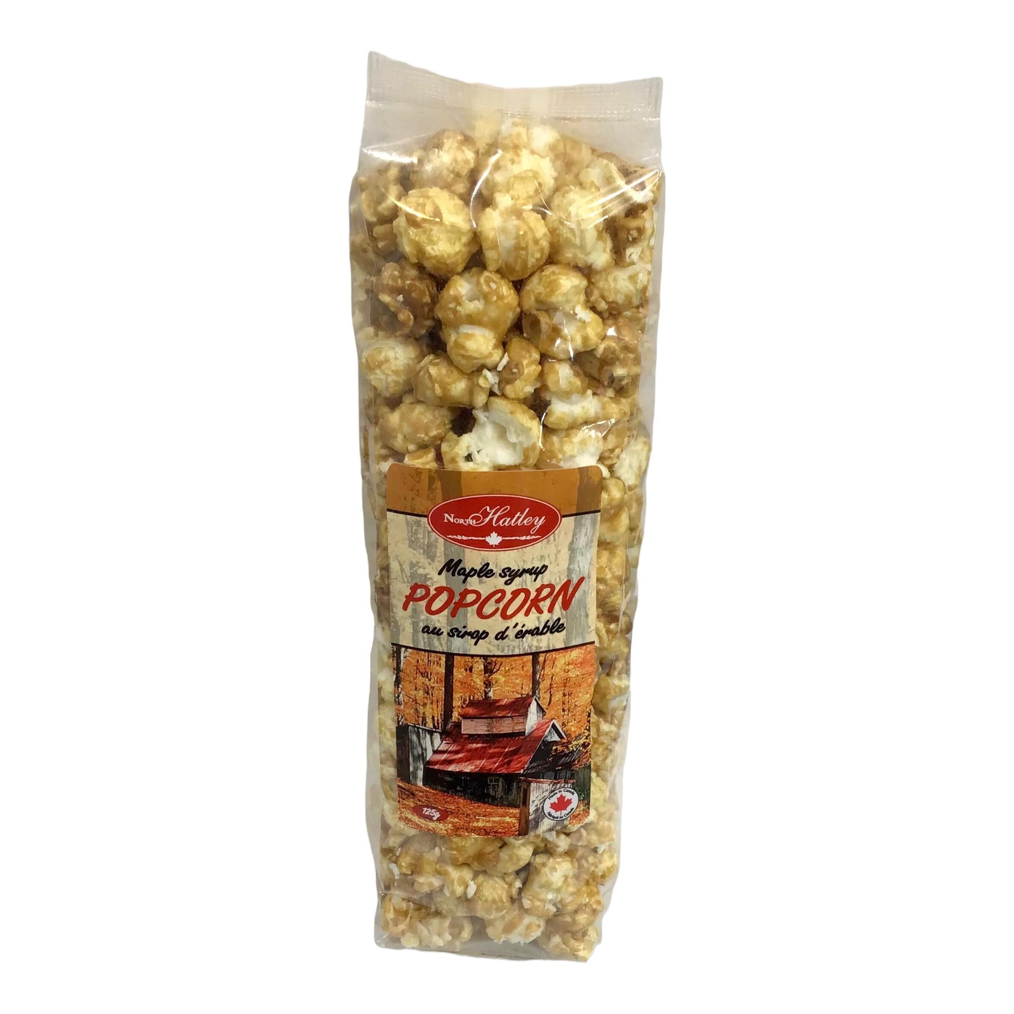 CANADA MAPLE SYRUP POPCORN 125g PACKAGE