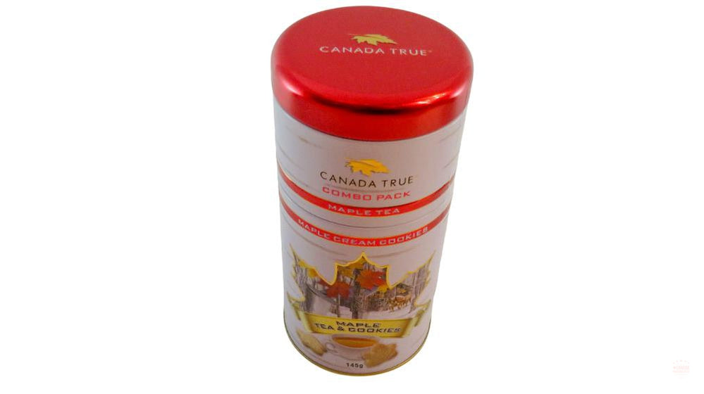 Canadian Breakfast Tea CANADA TRUE COMBO PACK - Maple Black Tea 10 teabags and 8 Maple Cream