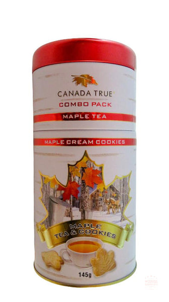 CANADA TRUE COMBO PACK - Maple Black Tea 10 teabags and 8 Maple Cream