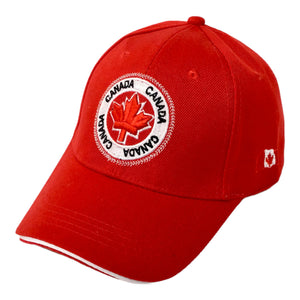 Canada Baseball Cap - Embroidery Maple Leaf Hat - Canadian Souvenir Gift