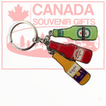 Canada Beer Bottles Keychain