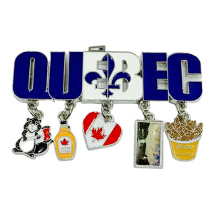 Canada Fridge Magnets | Québec Charms Magnets for Fridge | Canada Moose Kitchen Decoration Magnets | Fridge Collector's Souvenir Magnets