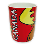 Canada Goofy Moose Coffee Mug 13oz Cup