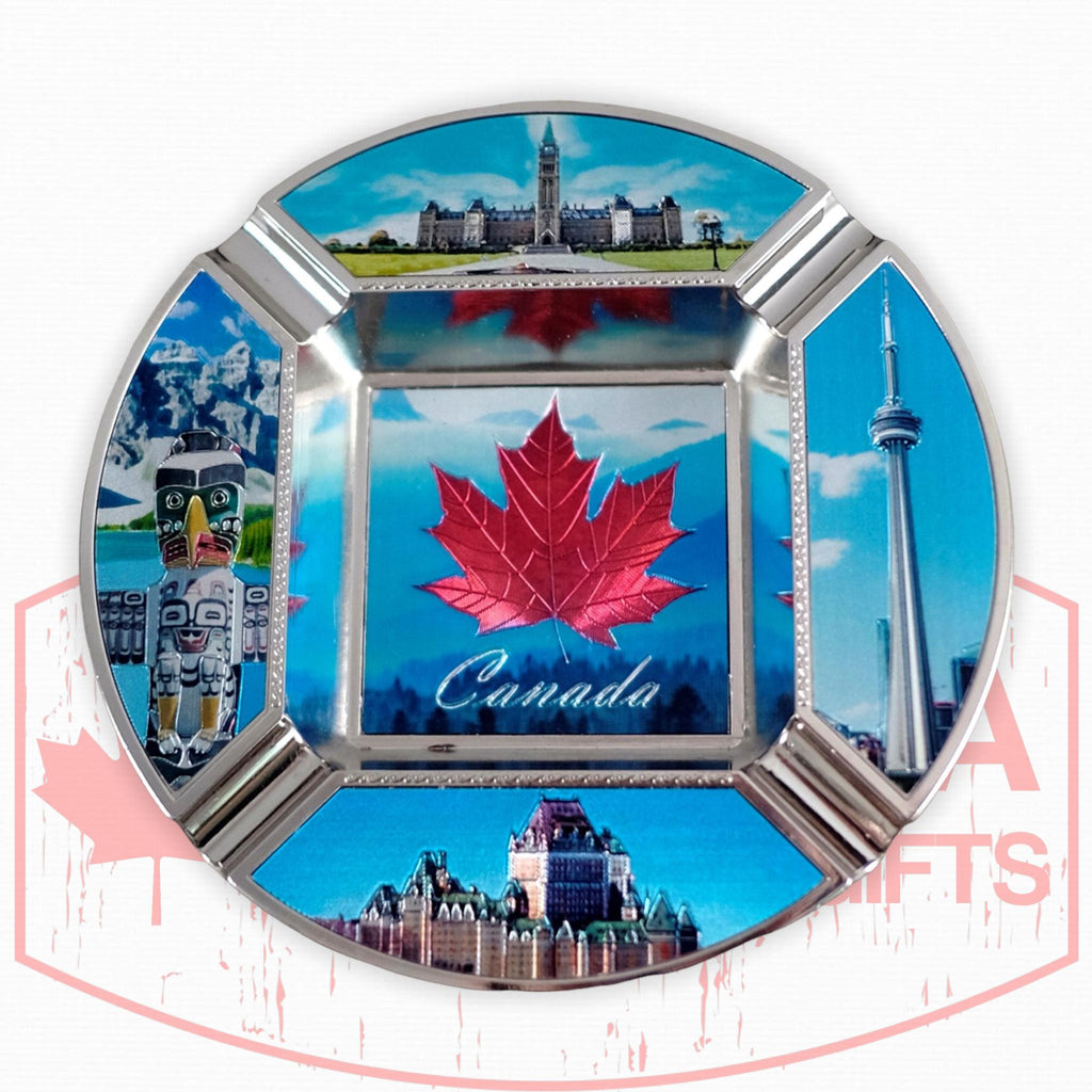 Canada Landmark Ashtray | Canadian Vintage Ash Tray | Quality Souvenir Gift