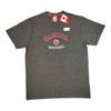Canada Montréal Charcoal Embroidery Adult Unisex T-shirt