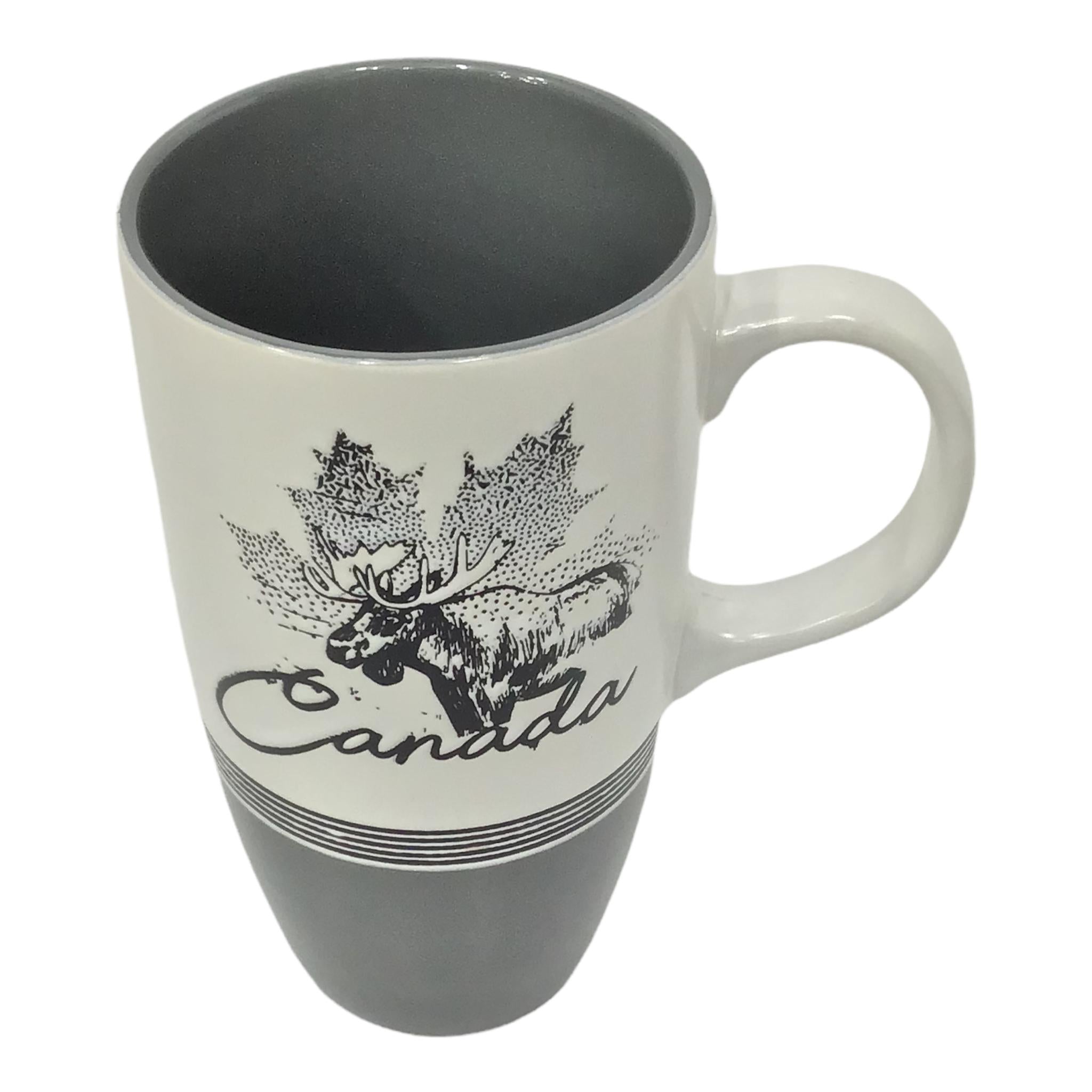 Canada Moose 22oz Ceramic Coffee Cup | Ceramic Novelty Coffee Mug | Unique Coffee Mug | Large Coffee Mug | Jumbo Coffee Mug | Funny Coffee Mug