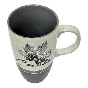 Canada Moose 22oz Ceramic Coffee Cup | Ceramic Novelty Coffee Mug | Unique Coffee Mug | Large Coffee Mug | Jumbo Coffee Mug | Funny Coffee Mug