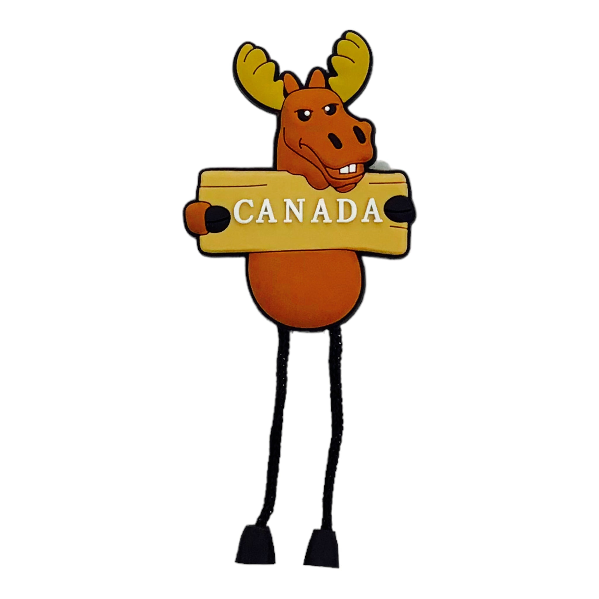 Canada Moose Magnet w/ Dangling Arms and Legs