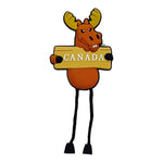 Canada Moose Magnet w/ Dangling Arms and Legs