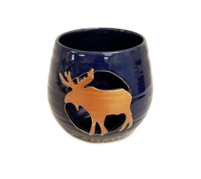 Canada Moose Votive Candle Holder 4.5 inches