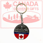 Canada Parliament Building Keychain | Canadian National Flag Key Holder
