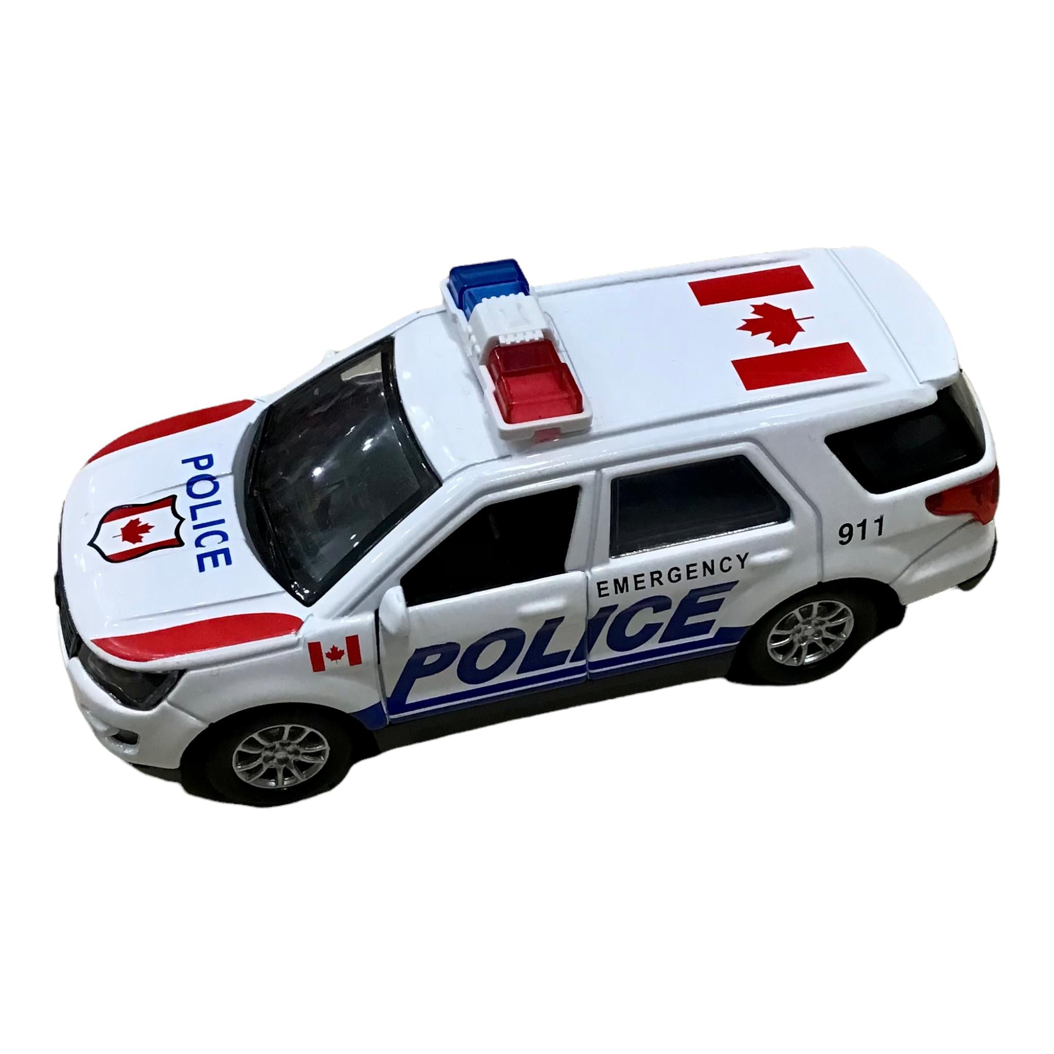Canada Police SUV Vehicle with Alarming Sound and Flashing Lights