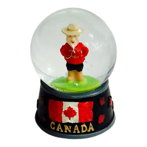 Canada RCMP Snow Globe Souvenir 45mm