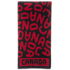Canada RED/BLACK All Over Print Scarf